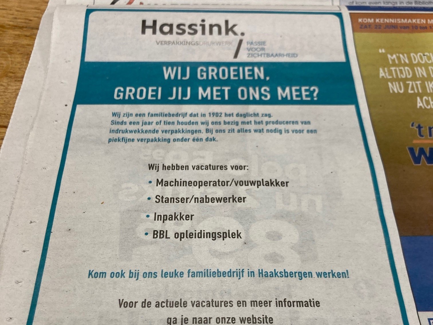 Groei je met ons mee?